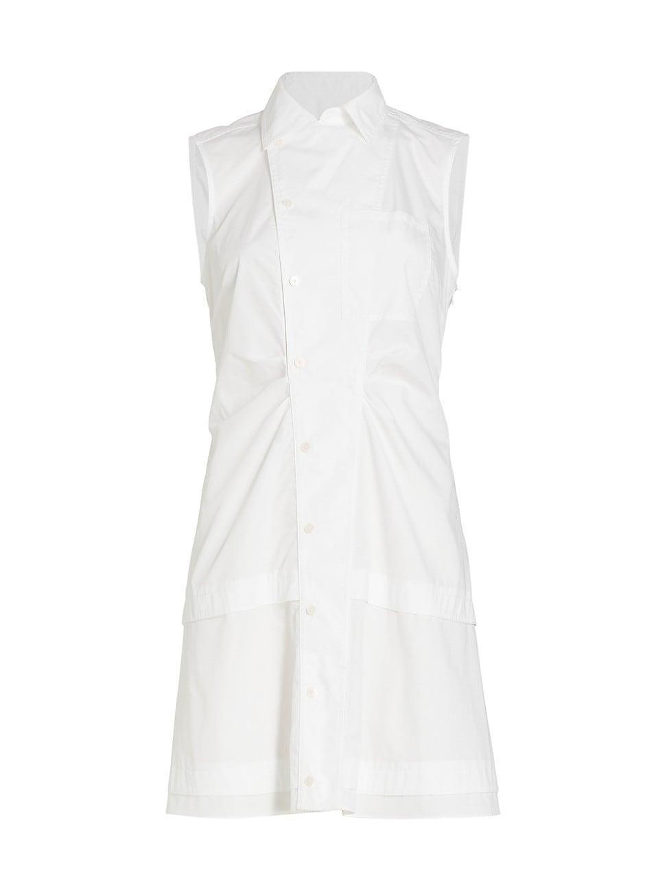 Derek Lam 10 Crosby Satina Sleeveless Shirt Dress Product Image