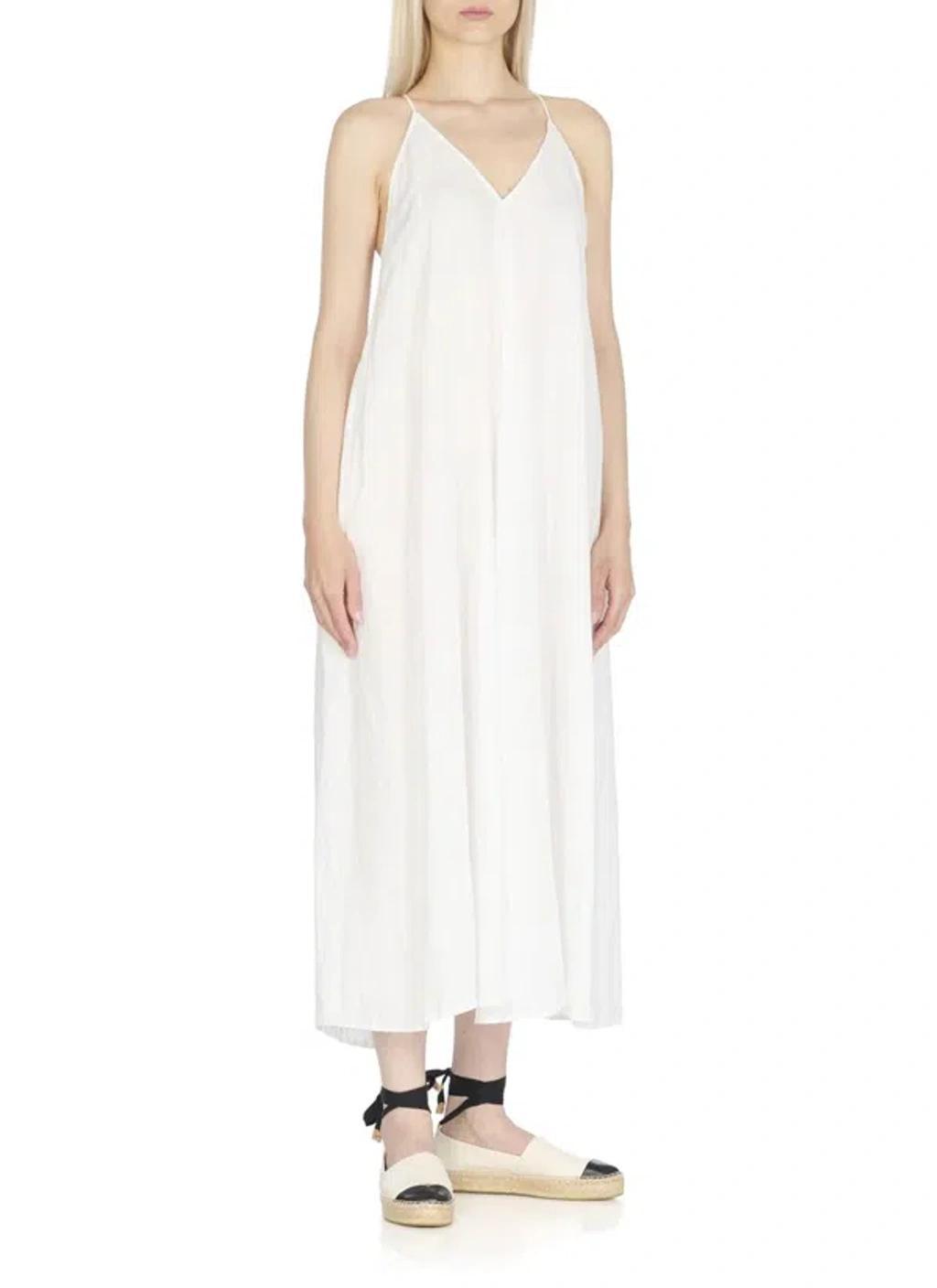 TORY BURCH White Espadrilles With Metallic Logo On The Front And Ankle Strap In Leather Woman Product Image