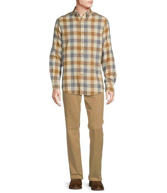 Cremieux Blue Label Multi Checkered Flannel Long Sleeve Woven Shirt Product Image