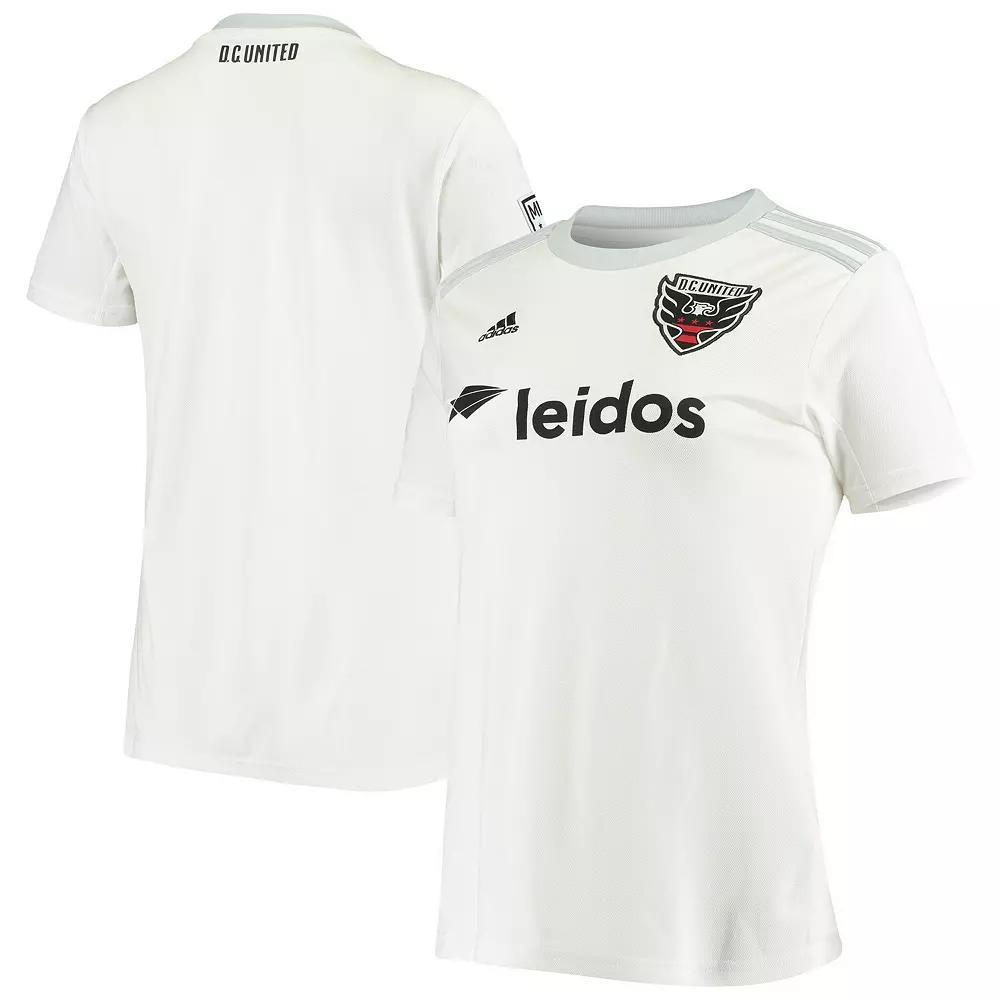 Women's adidas White D.C. United 2020 Away Team Replica Jersey, Size: Small, Dcu White Product Image