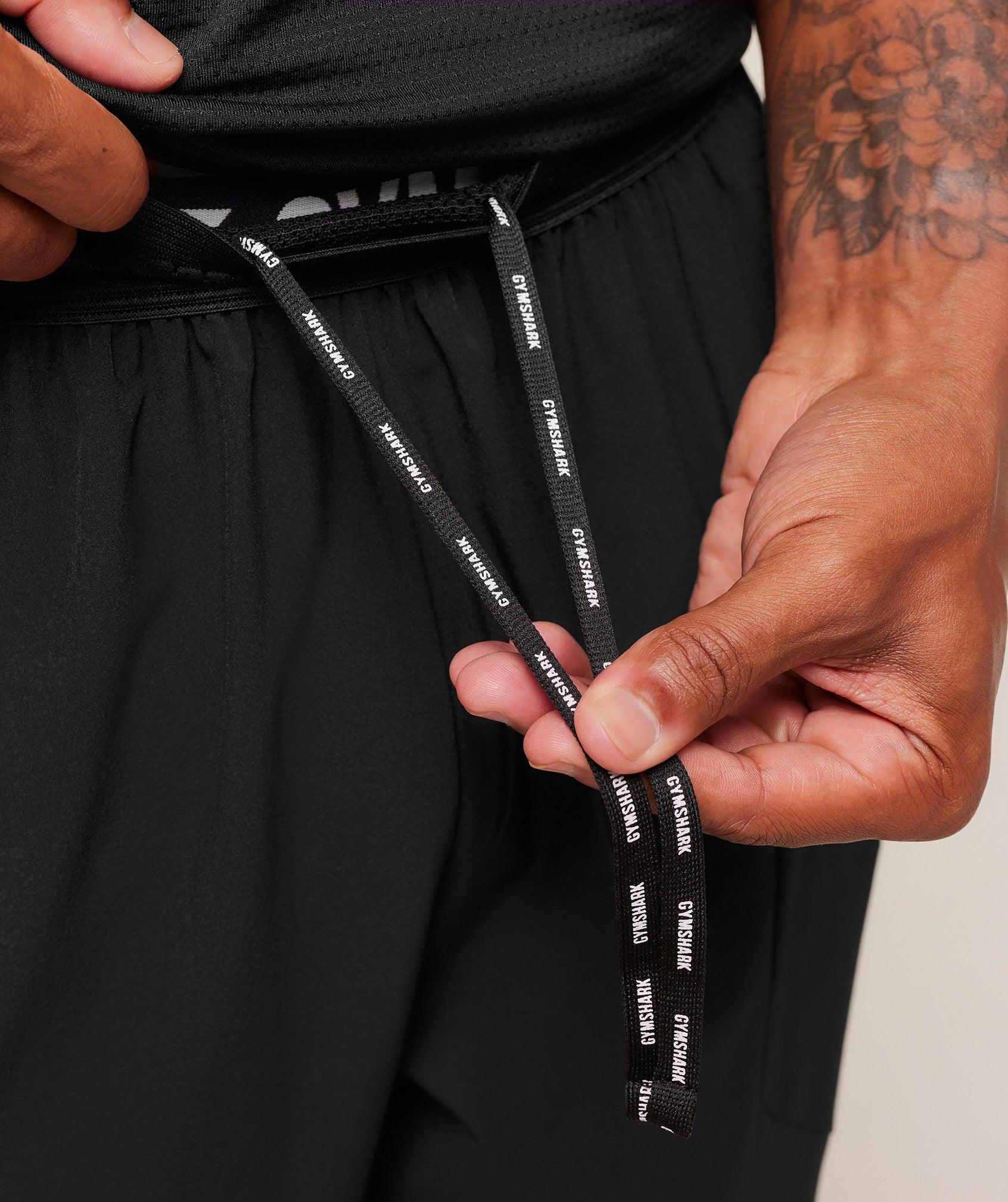 Gymshark Running Joggers - Black Male Product Image