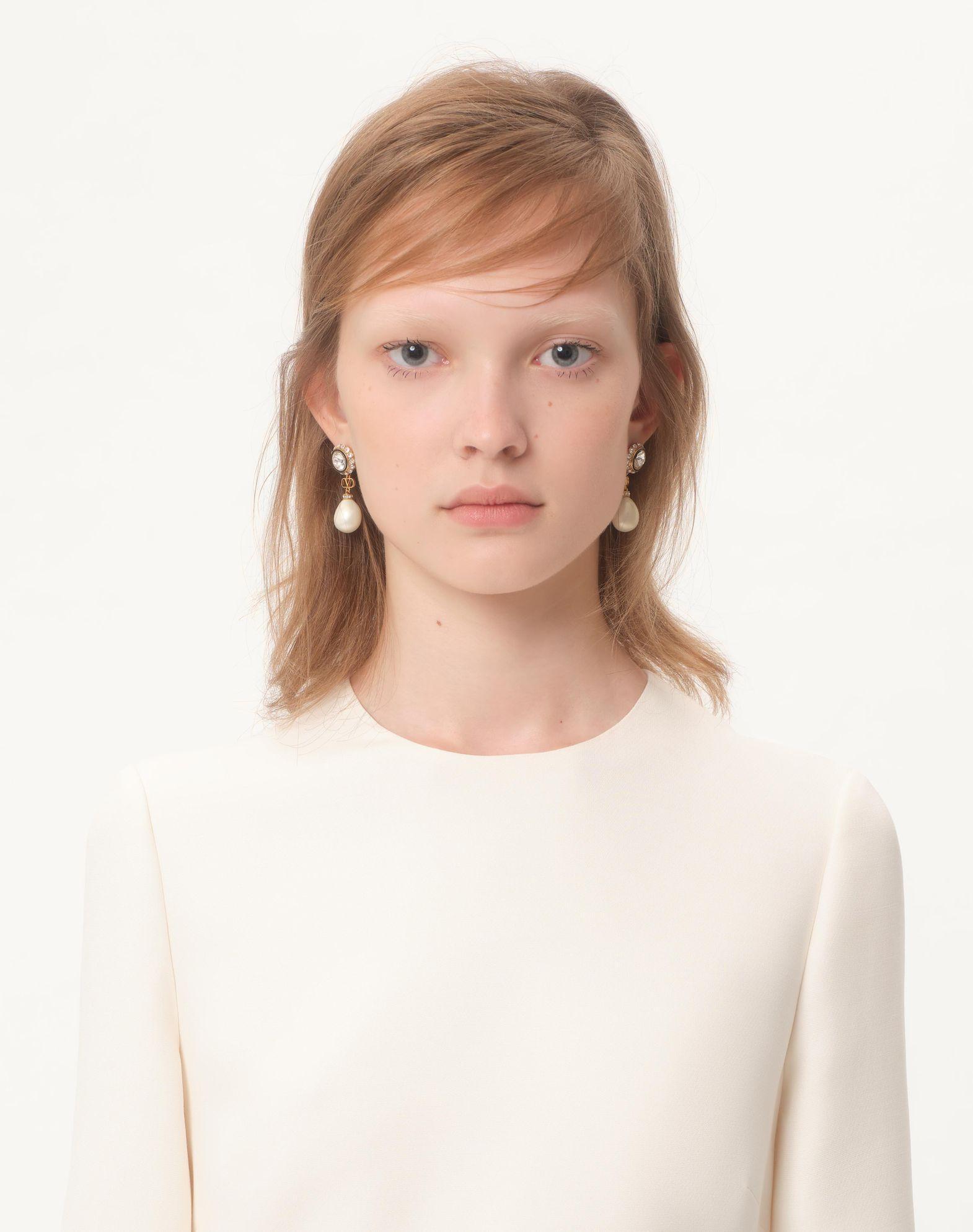 CREPE COUTURE MIDI DRESS Product Image