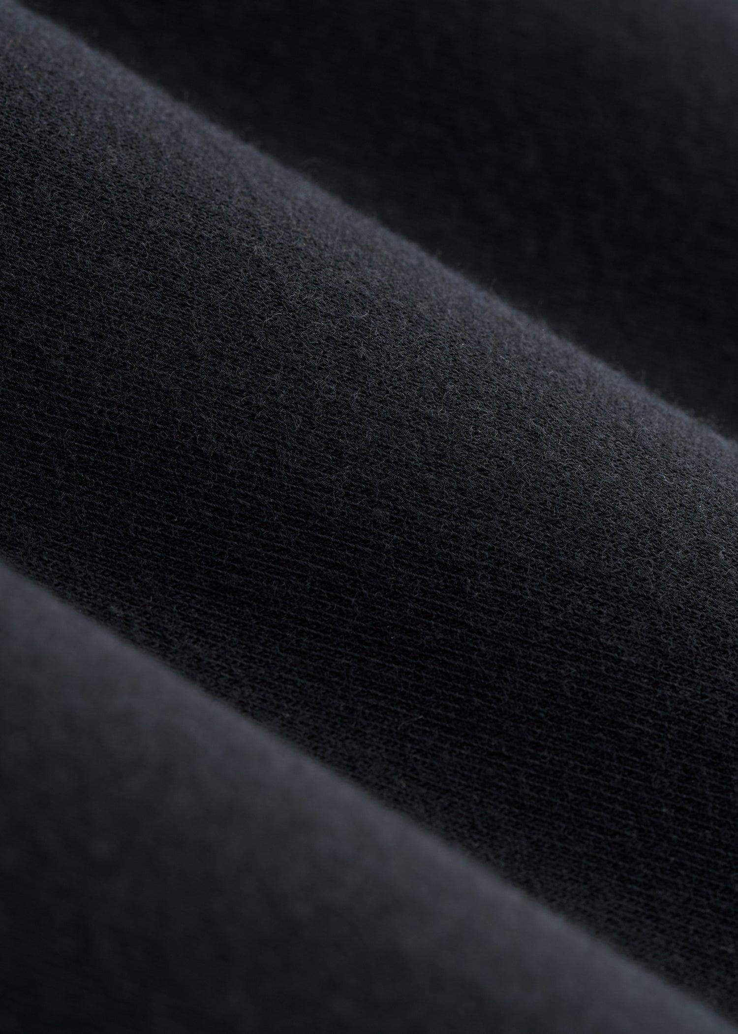 Open-Bottom Tall Men's Pajama Pants in Black Product Image