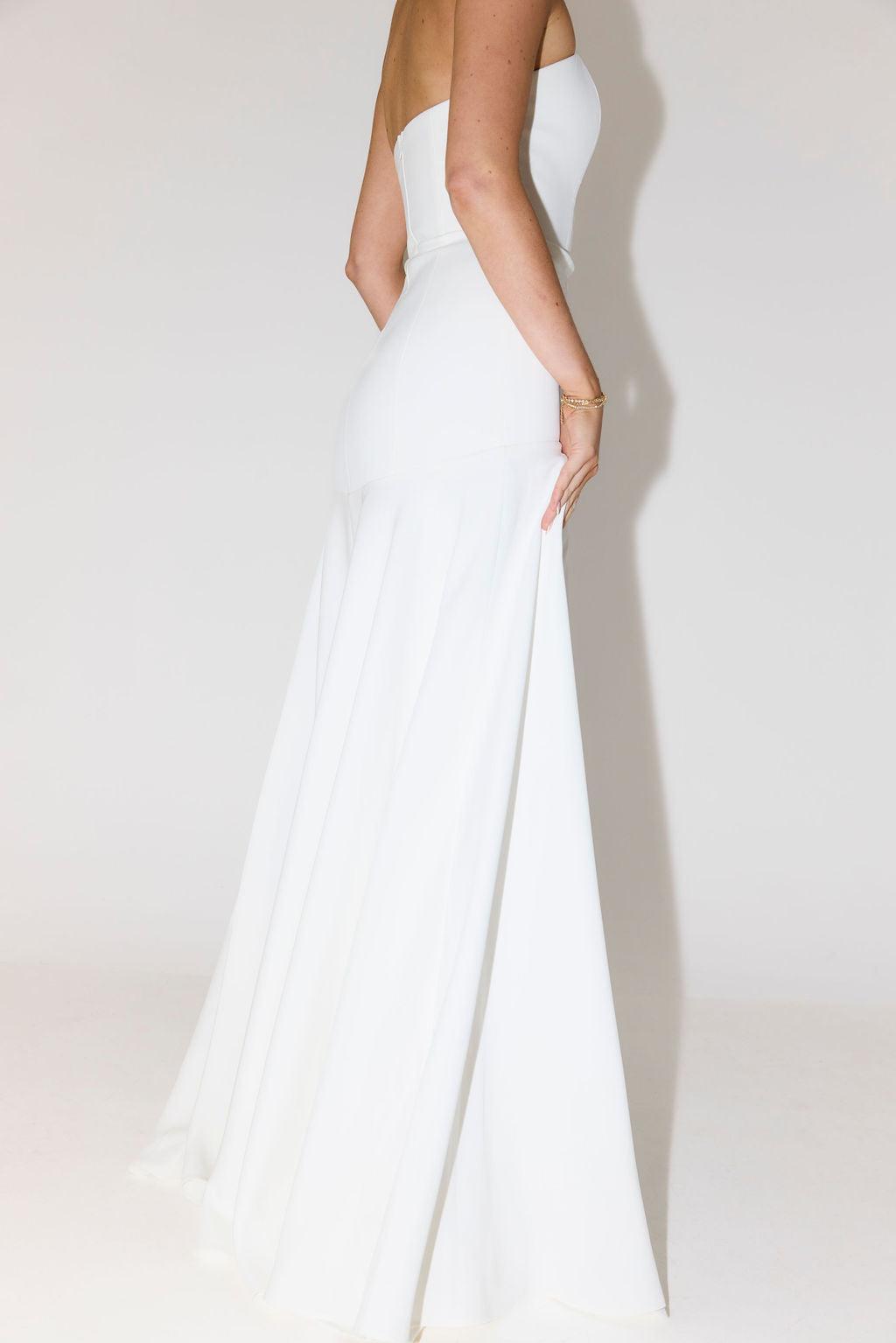 The Ultimate Muse Strapless Maxi Dress Product Image