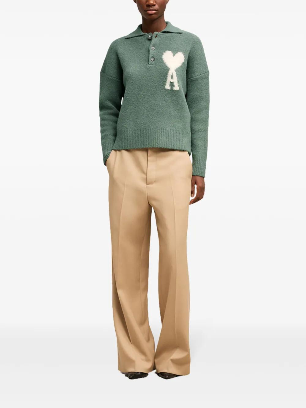 Ami De Coeur polo sweater  Product Image