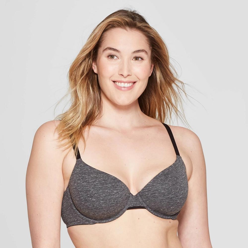 Women's Cotton Lightly Lined Demi T-Shirt Bra - Auden™ Product Image