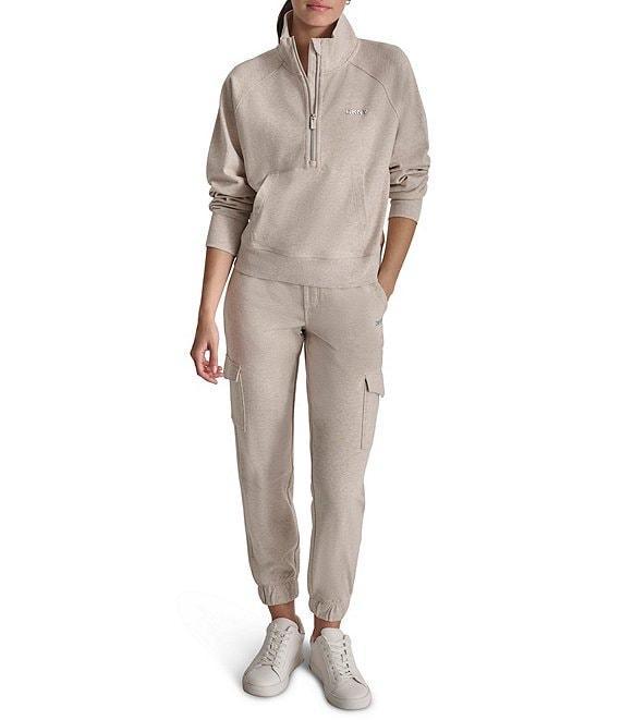 DKNY by Donna Karan Logo Slim Fit Cargo Pull-On Joggers Product Image