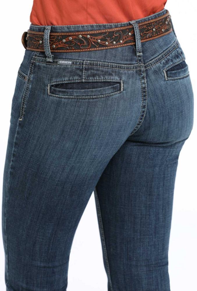 Cinch® Ladies' Lynden Dark Stone Slim Trouser Jeans Product Image