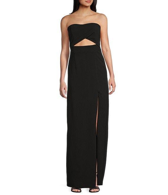 Lulus Extravagant Strapless Column Long Dress Product Image