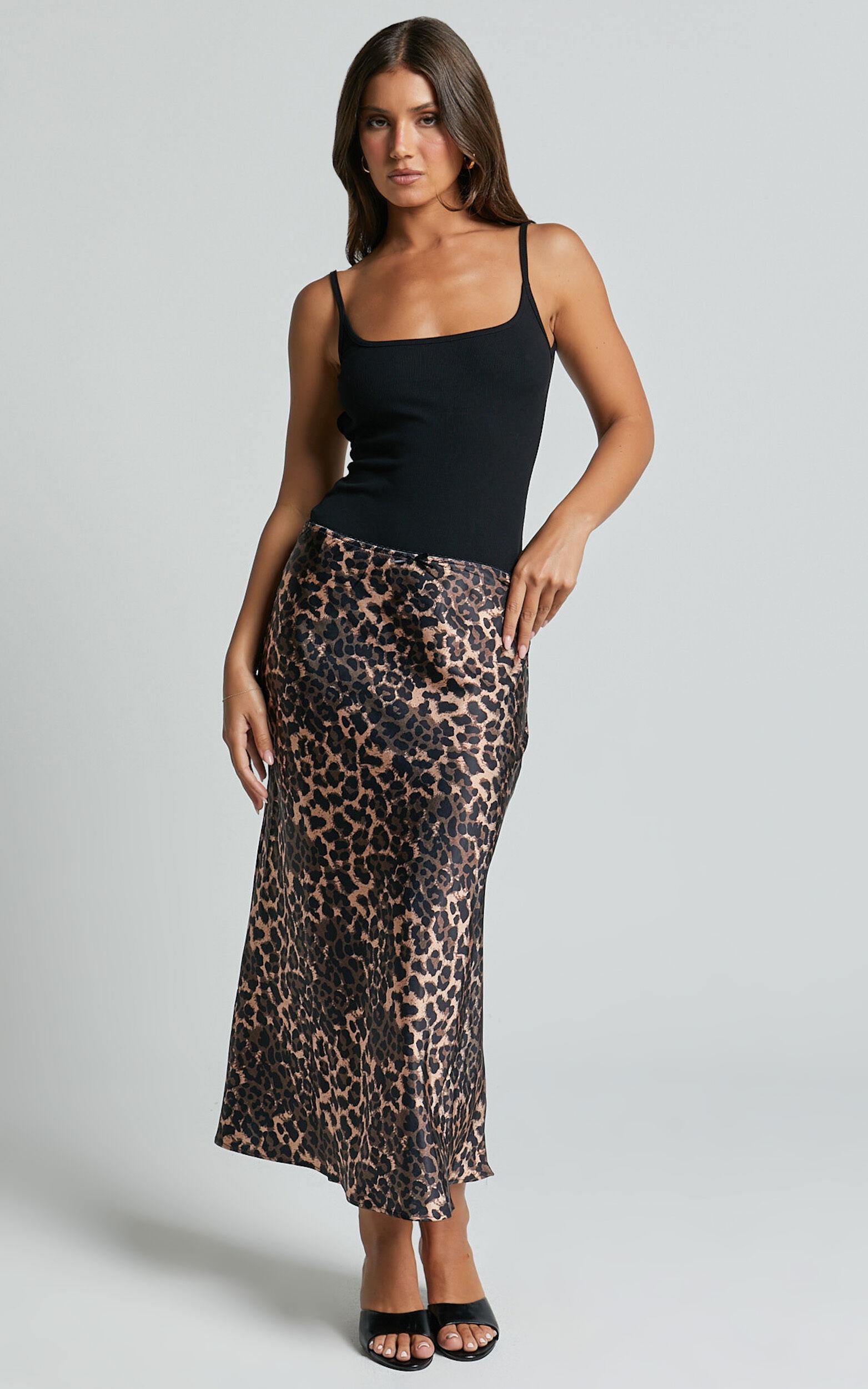 Lioness - Enigmatic Midi Skirt in Leopard Product Image