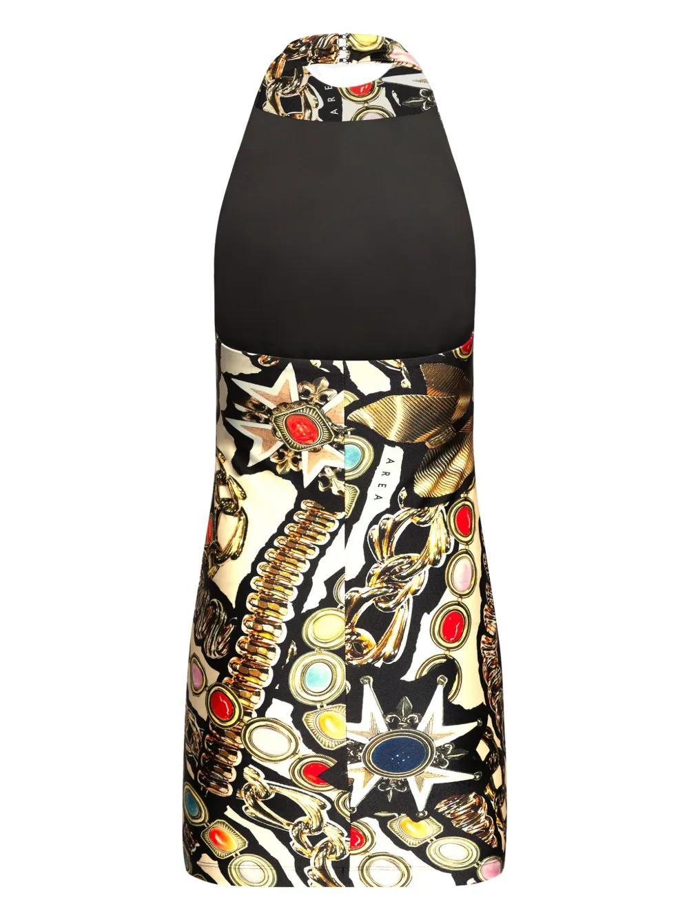 gemstone-print minidress Product Image