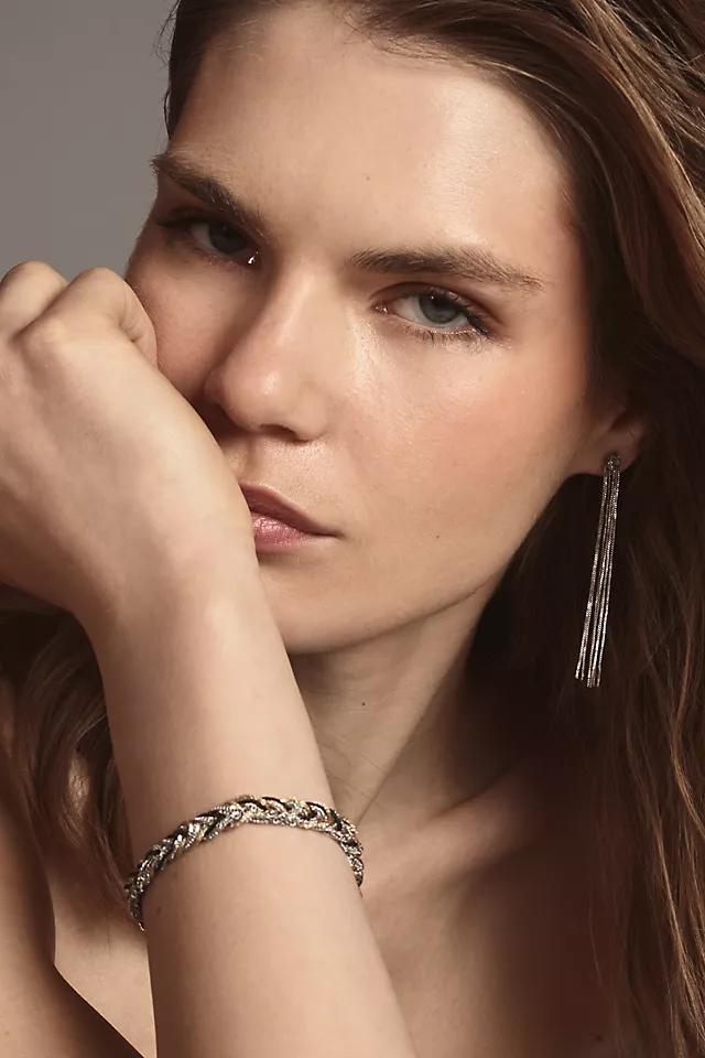 Threaded Braided Tassel Bracelet Product Image