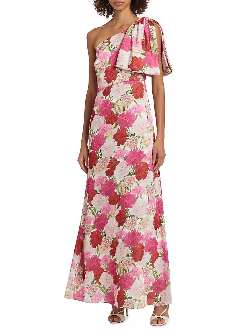 Chelsea Floral Georgette Gown Product Image
