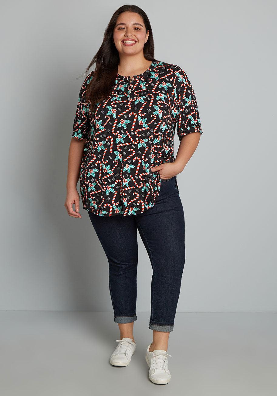 Winning Them Over Short Sleeve Top Product Image