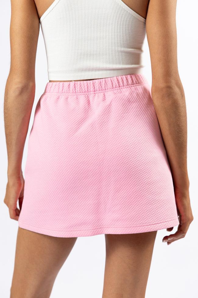 Have It My Way Pink Textured Knit Skort SALE Product Image