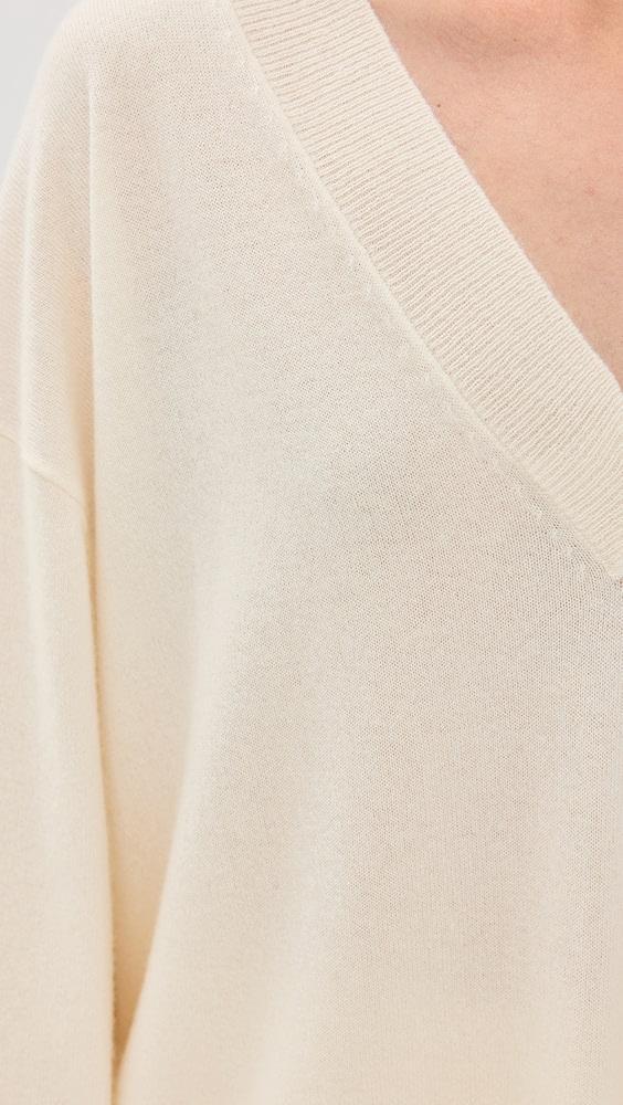 Sablyn Nylah Cashmere Slouchy V Neck Pullover | Shopbop Product Image