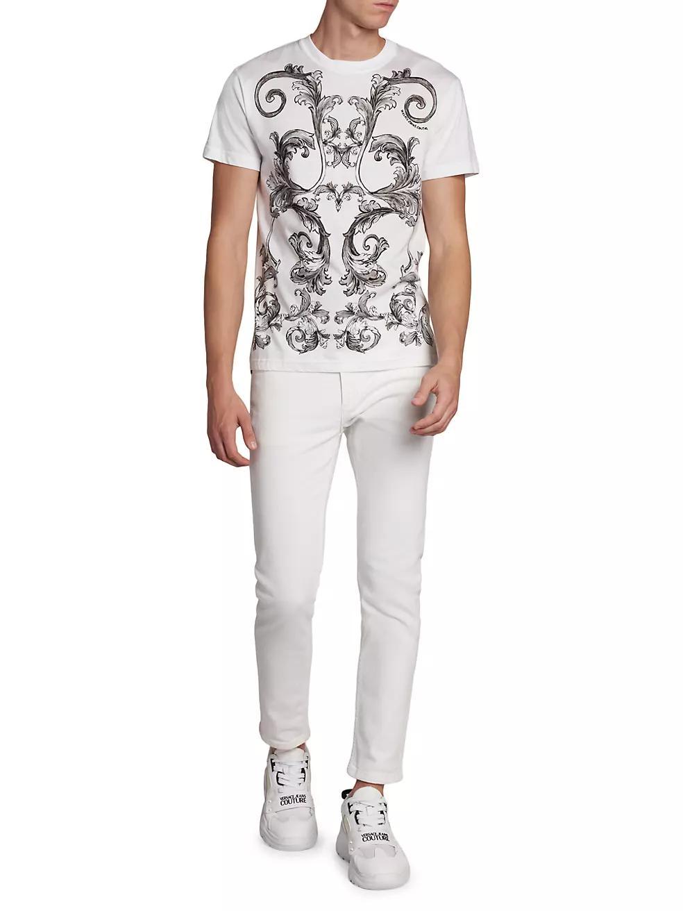 Baroque Cotton T-Shirt Product Image