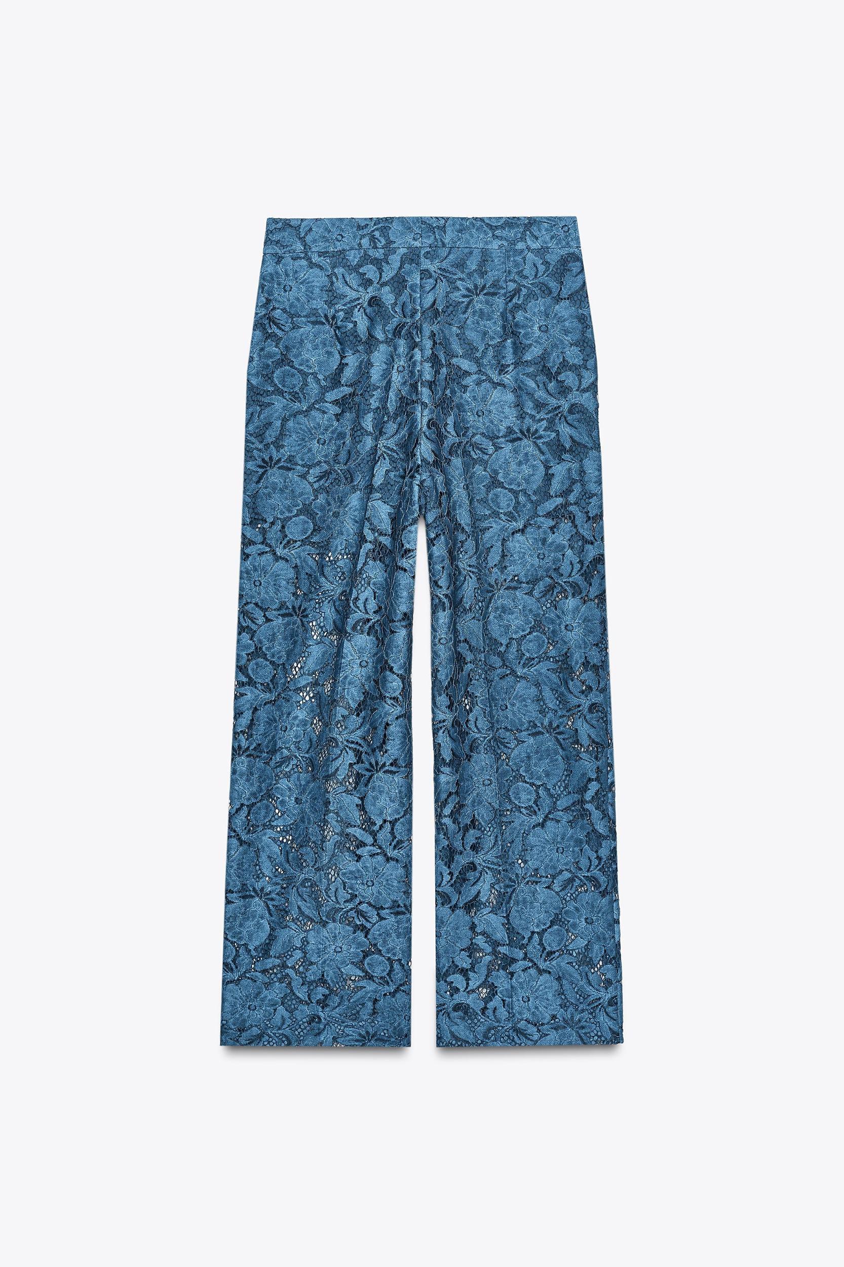 CROPPED LACE PANTS Product Image