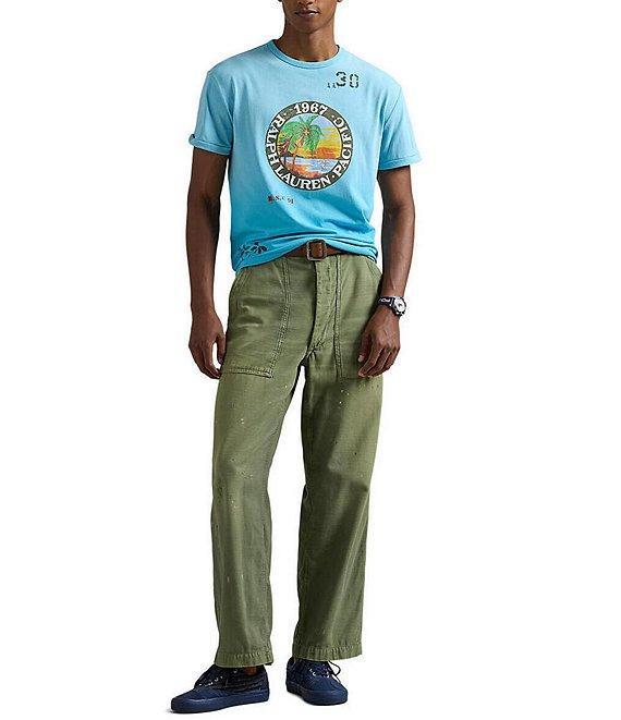 Polo Ralph Lauren Graphic Jersey Short Sleeve T-Shirt Product Image
