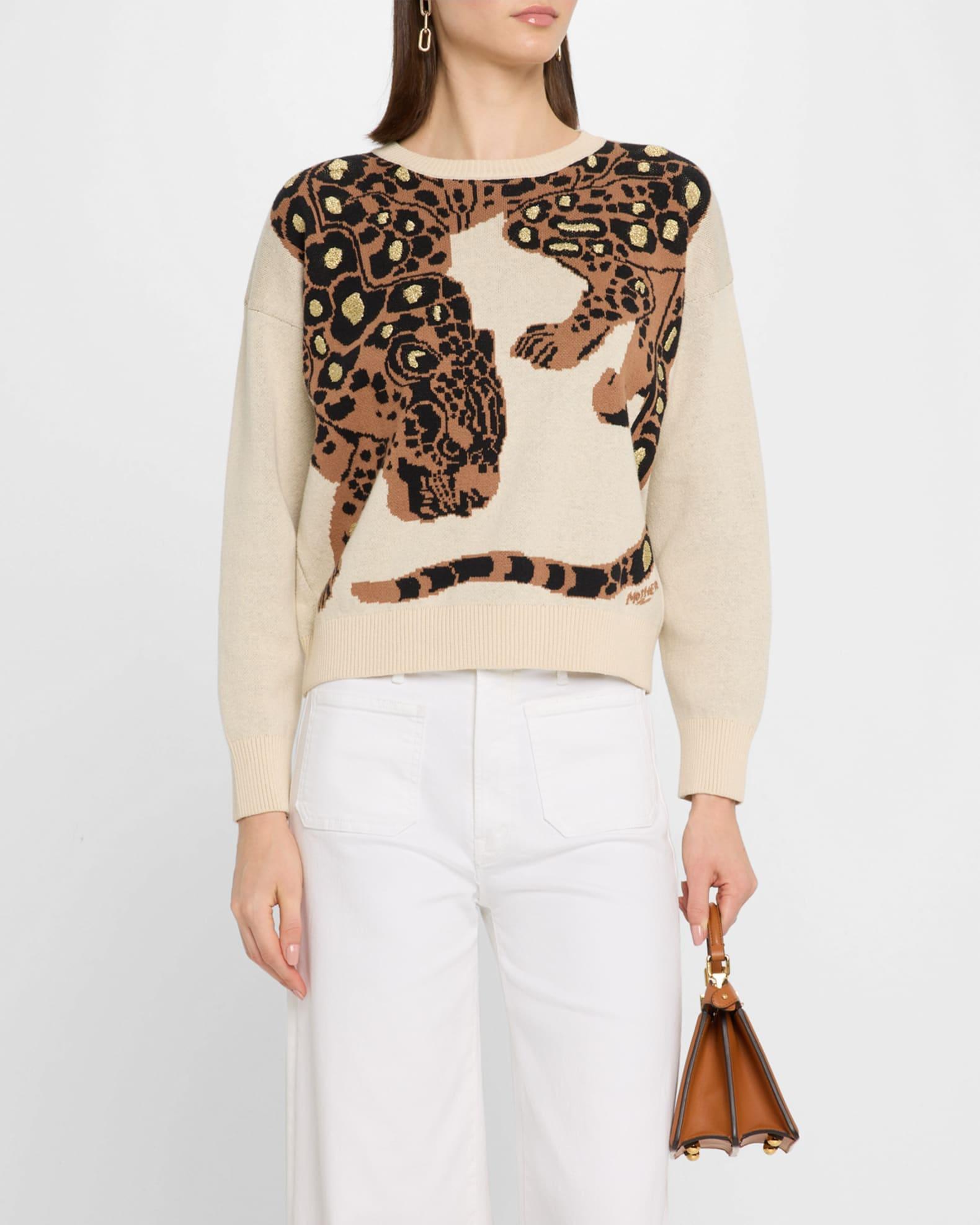 The Jumper Animal Intarsia Cotton Sweater Product Image