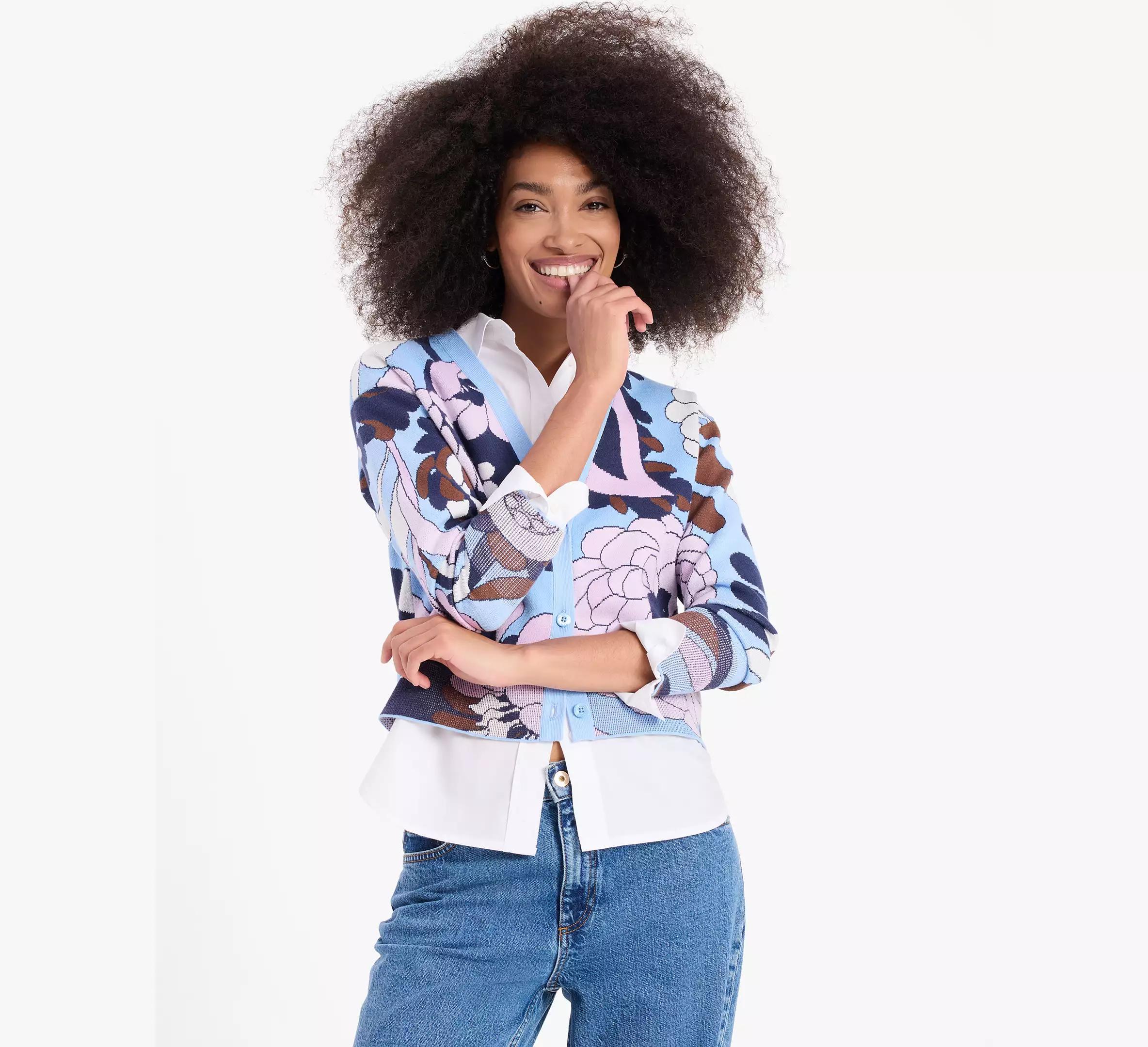Autumn Paisley Cardigan Product Image