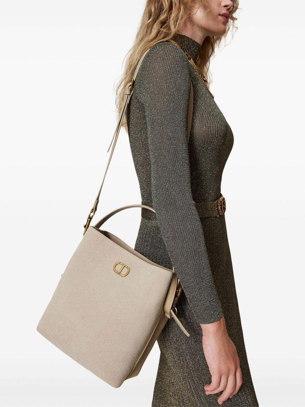 leather bucket bag Product Image