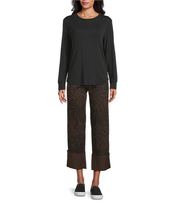 Westbound Long Sleeve Crew Neck Knit Tee Product Image
