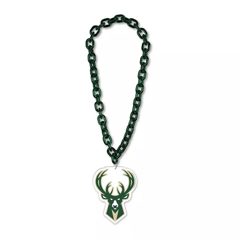 WinCraft Milwaukee Bucks Big Chain Logo Necklace, Men's, Team Product Image