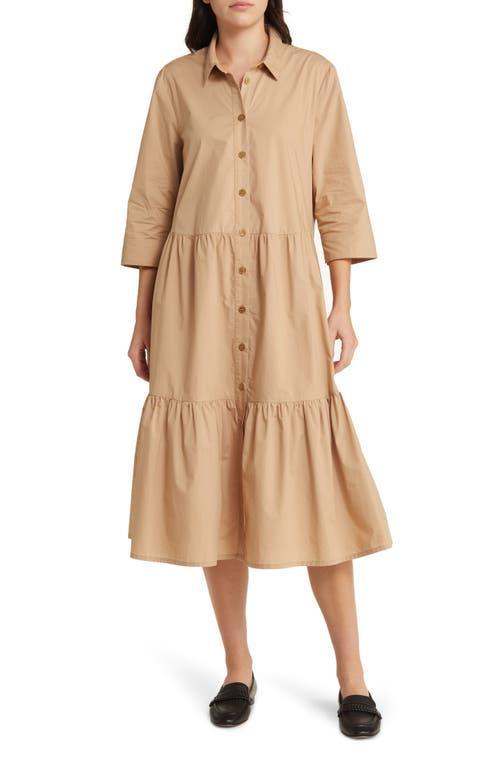 Womens Nydilla Tiered Midi-Dress Product Image