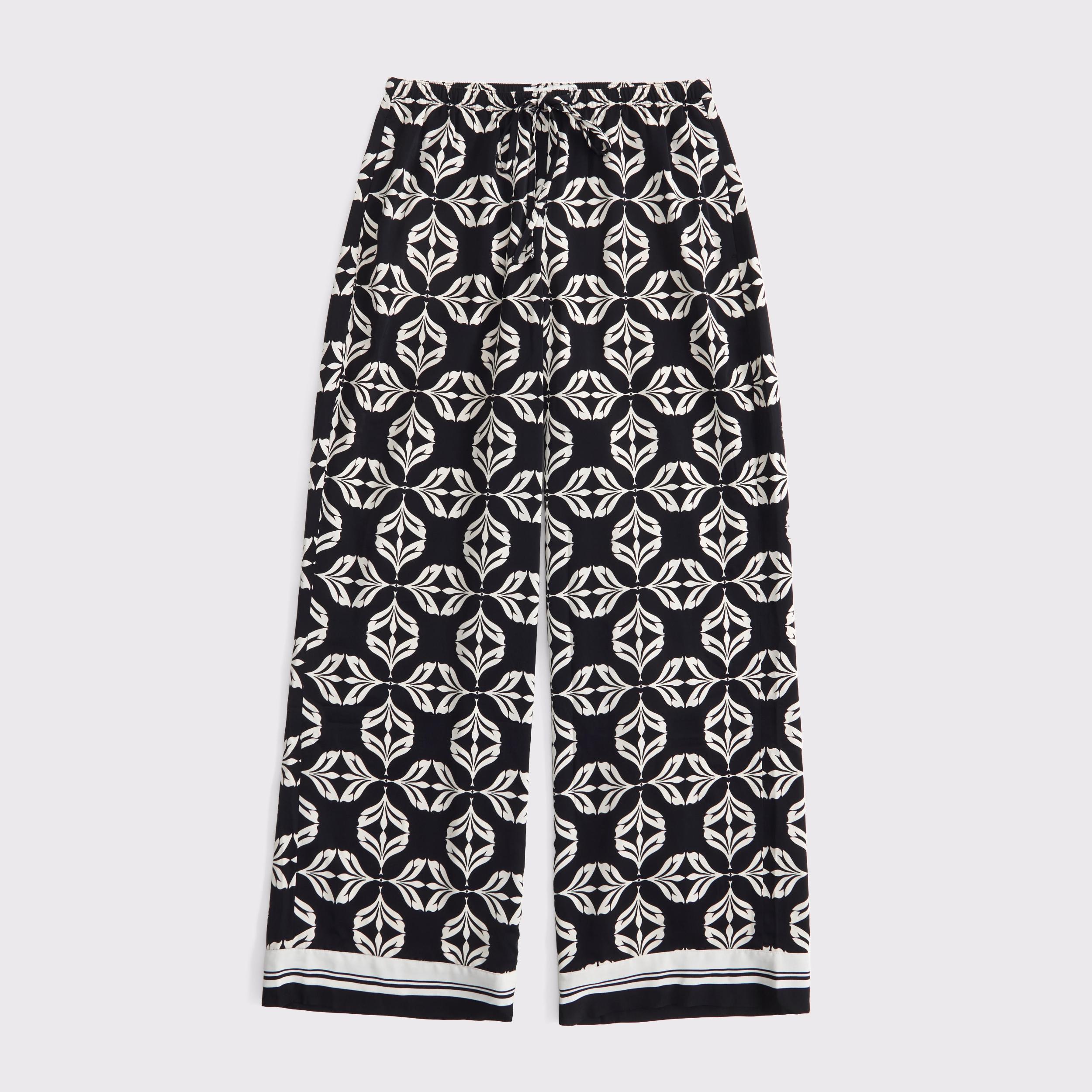 Drapey Wide Leg Pull-On Pant Product Image