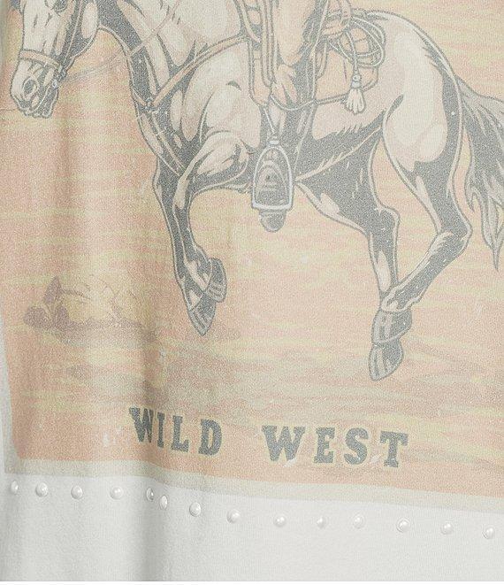 Ariat Short Sleeve Crew Neck Rodeo Western T-Shirt Product Image
