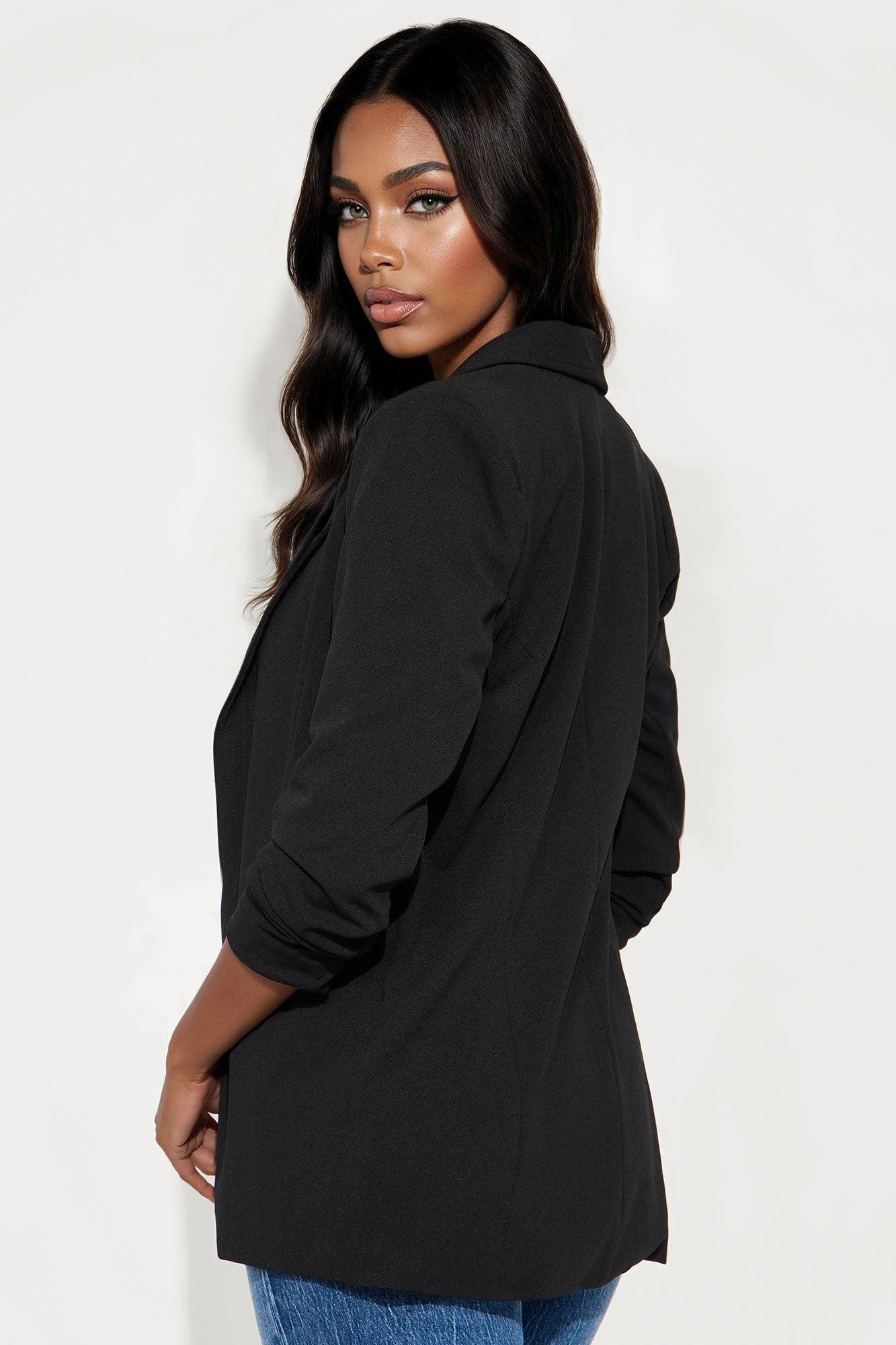 The Juliana Blazer - Black Female Product Image
