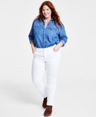 Plus Size Levis Classic Straight Jeans, Womens Product Image