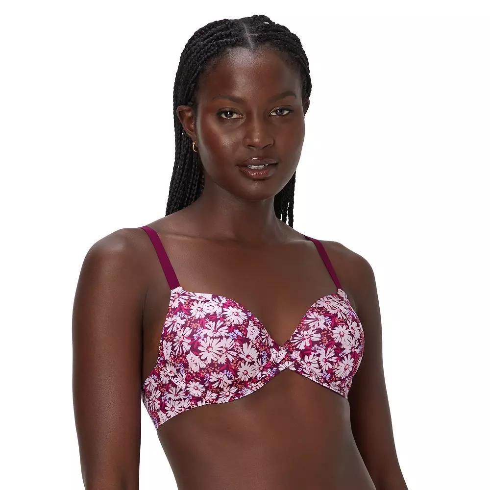 Maidenform One Fab Fit Modern Demi T-Shirt Underwire Bra DM7543, Womens Product Image