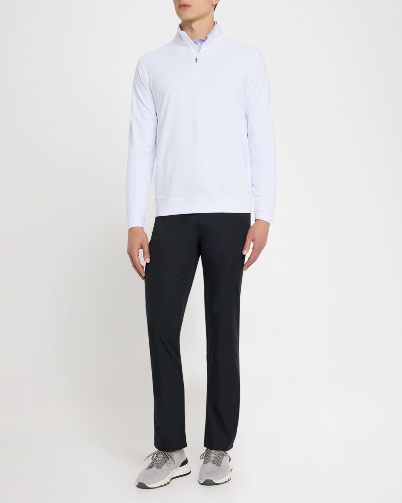 Men's Perth Crosshatch Performance Quarter-Zip Sweater Product Image