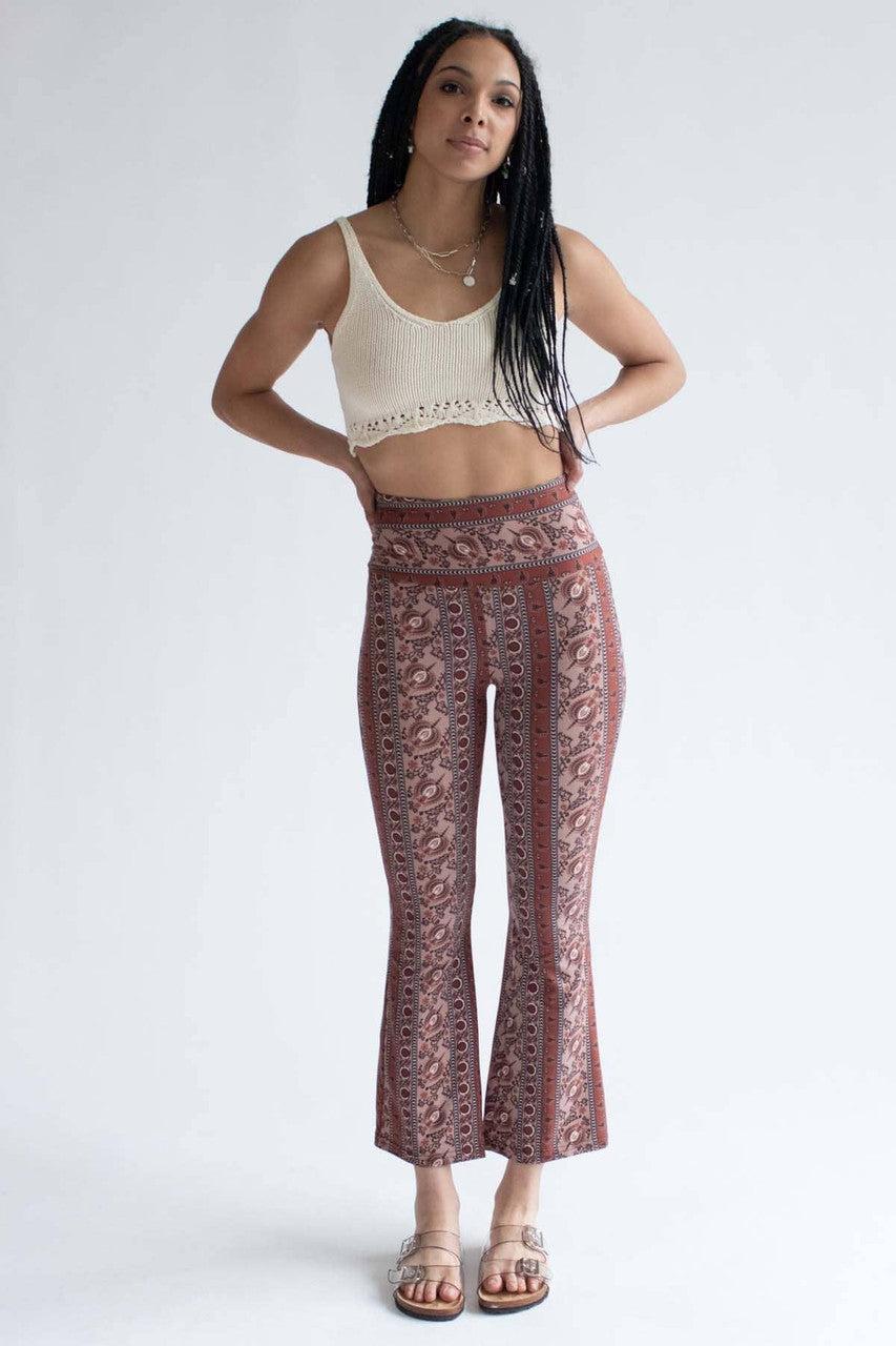 Ivory Knit Crop Tank Product Image