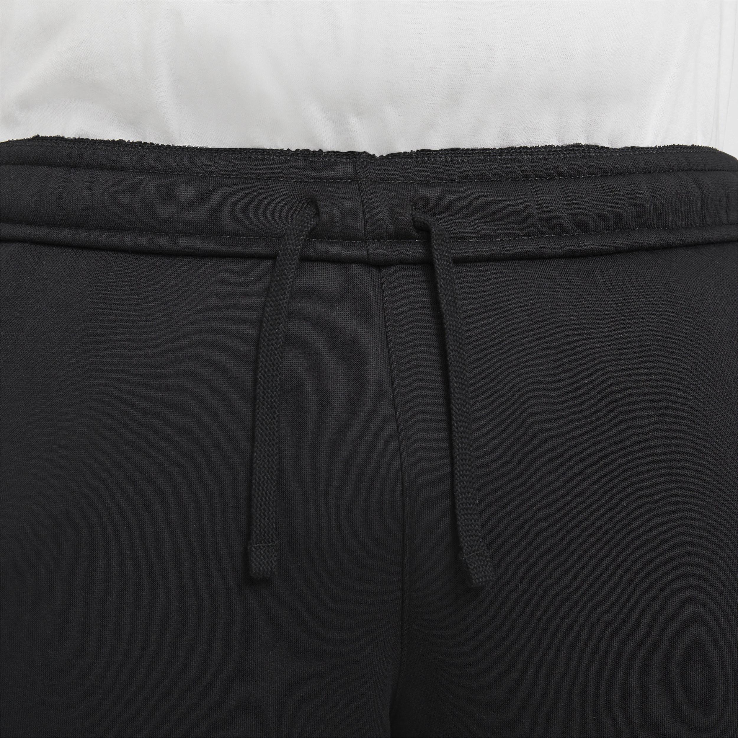 Men's Nike Sportswear Club Fleece Pants, Size: Medium, Black White Product Image