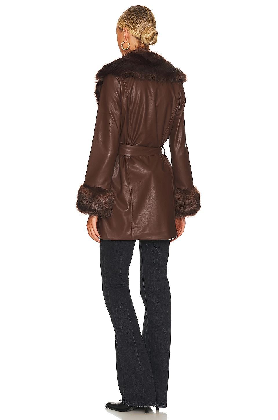 Penny Lane Faux Leather Jacket Show Me Your Mumu Product Image