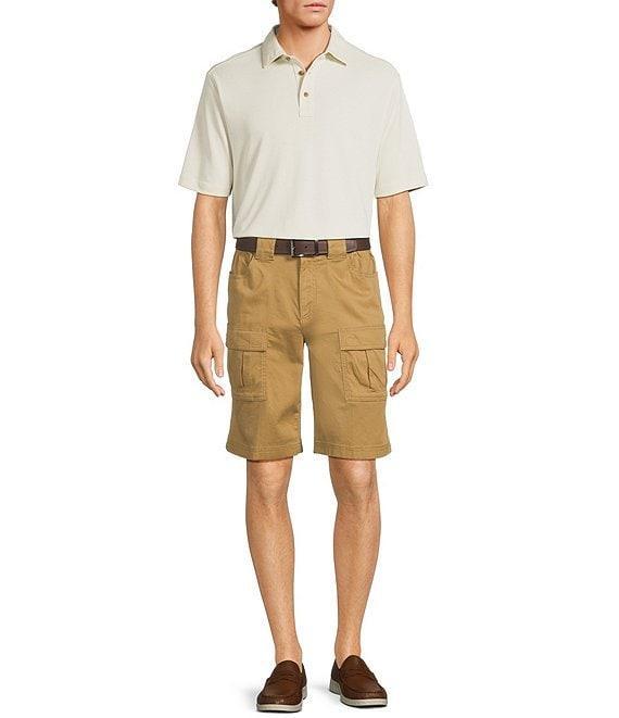 Roundtree & Yorke The Hiker Classic Fit 11#double; Inseam Neutral Cargo Shorts Product Image
