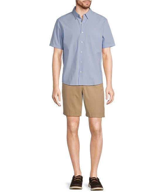 L.L.Bean Comfort Performance Stretch Solid Short Sleeve Woven Shirt Product Image