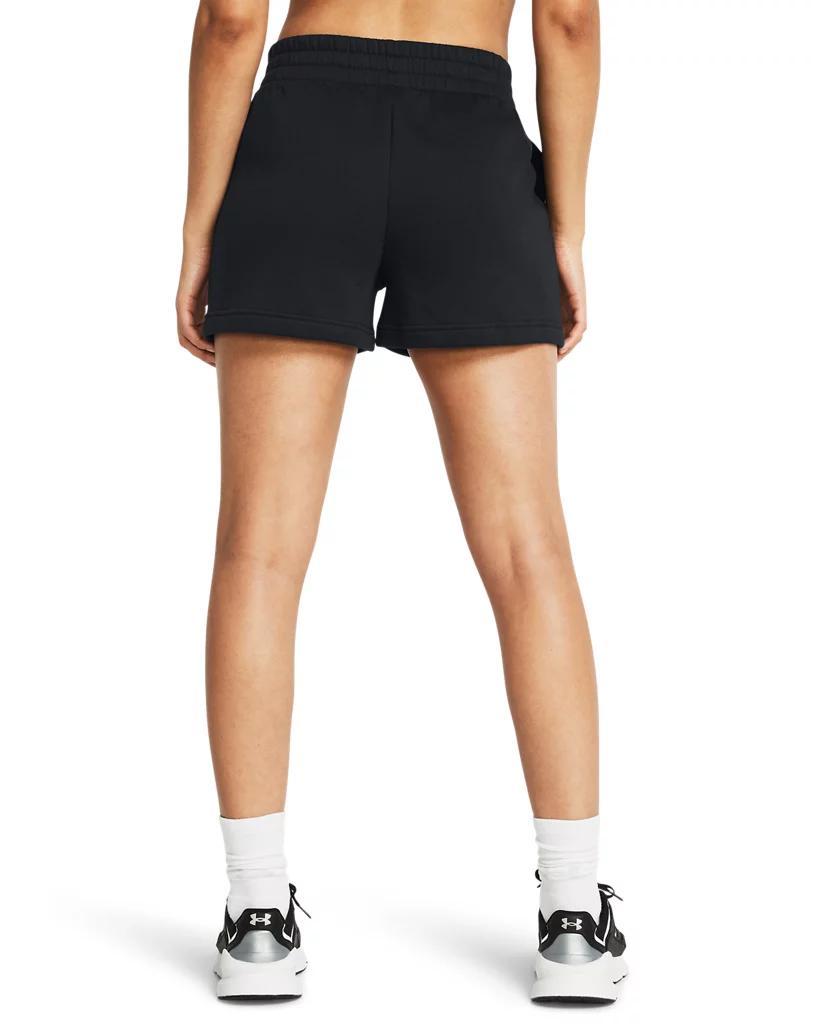 UA Rival Fleece Womens 3.5 Shorts Product Image