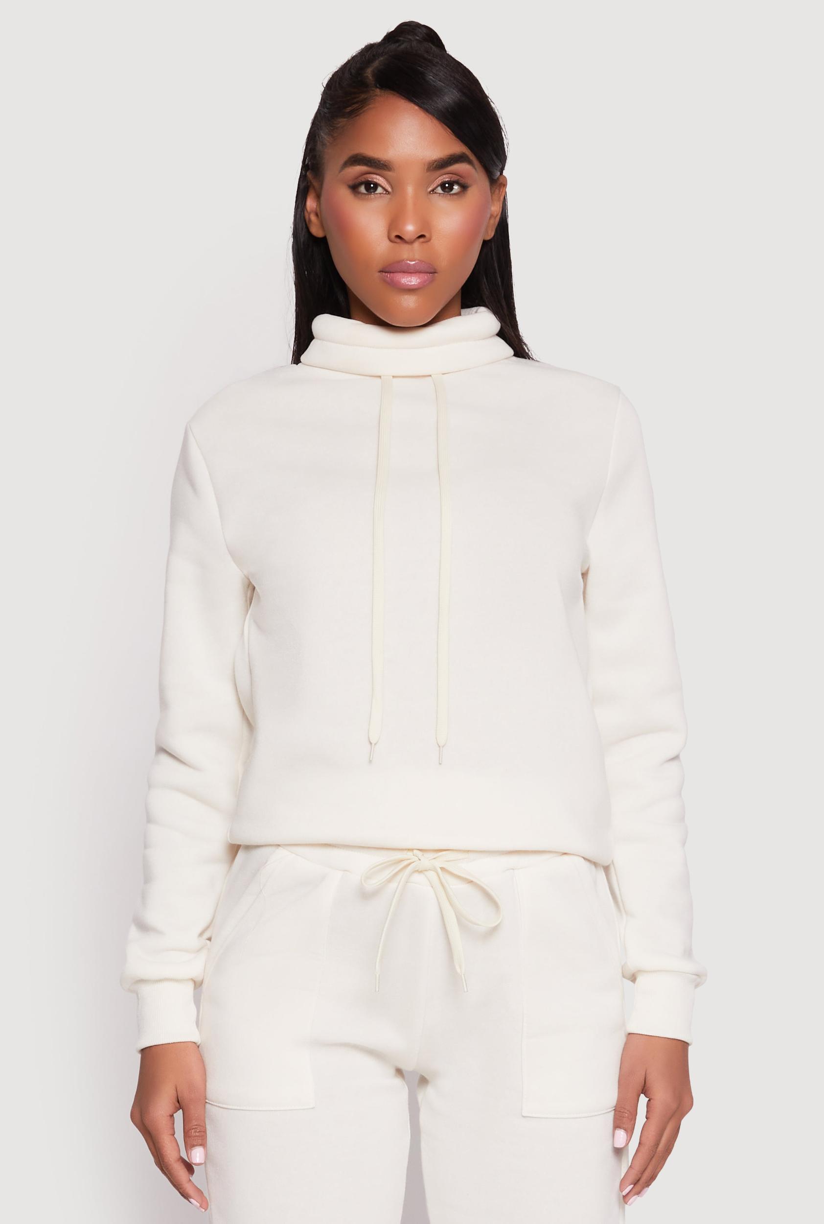 Womens Funnel Neck Sweatshirt Product Image