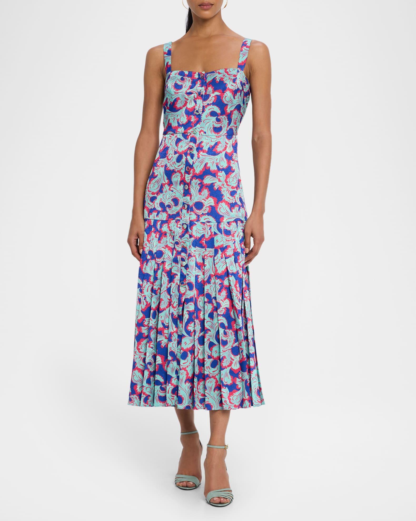 Karen Rainbow Gradient Dress Product Image
