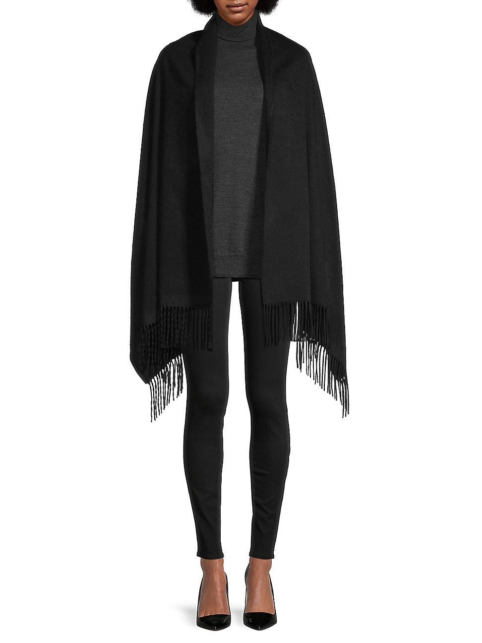 Fringed Cashmere Evening Wrap Product Image