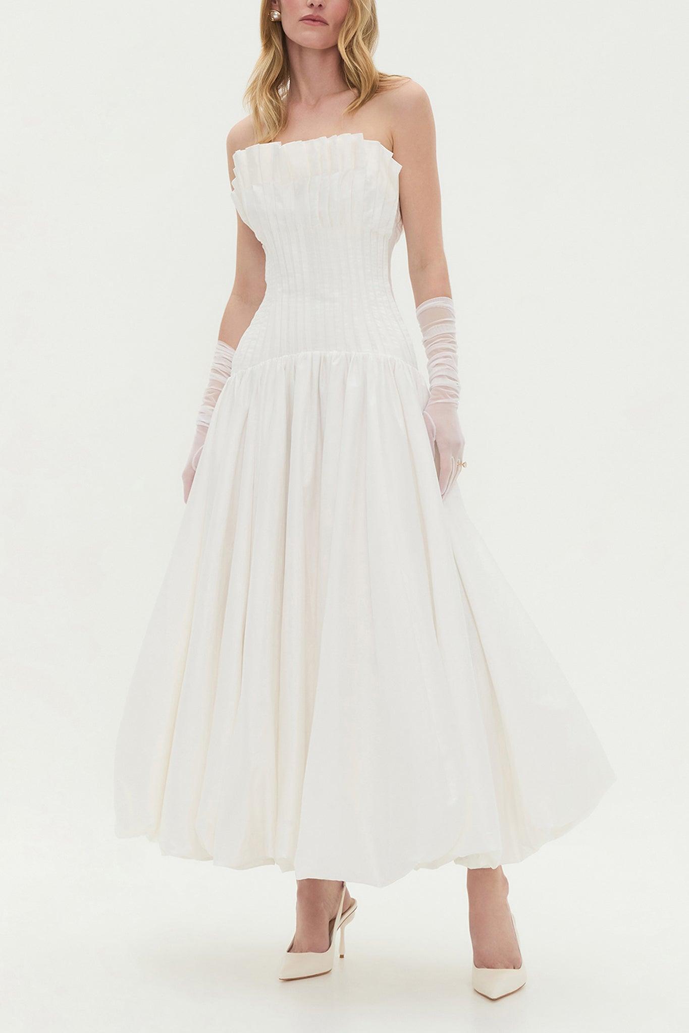 Ivy Bubble Hem Gown Product Image