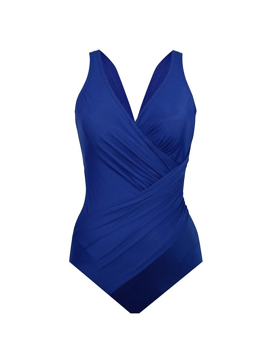 Miraclesuit Must Have Oceanus Ruched One Piece Swimsuit Product Image