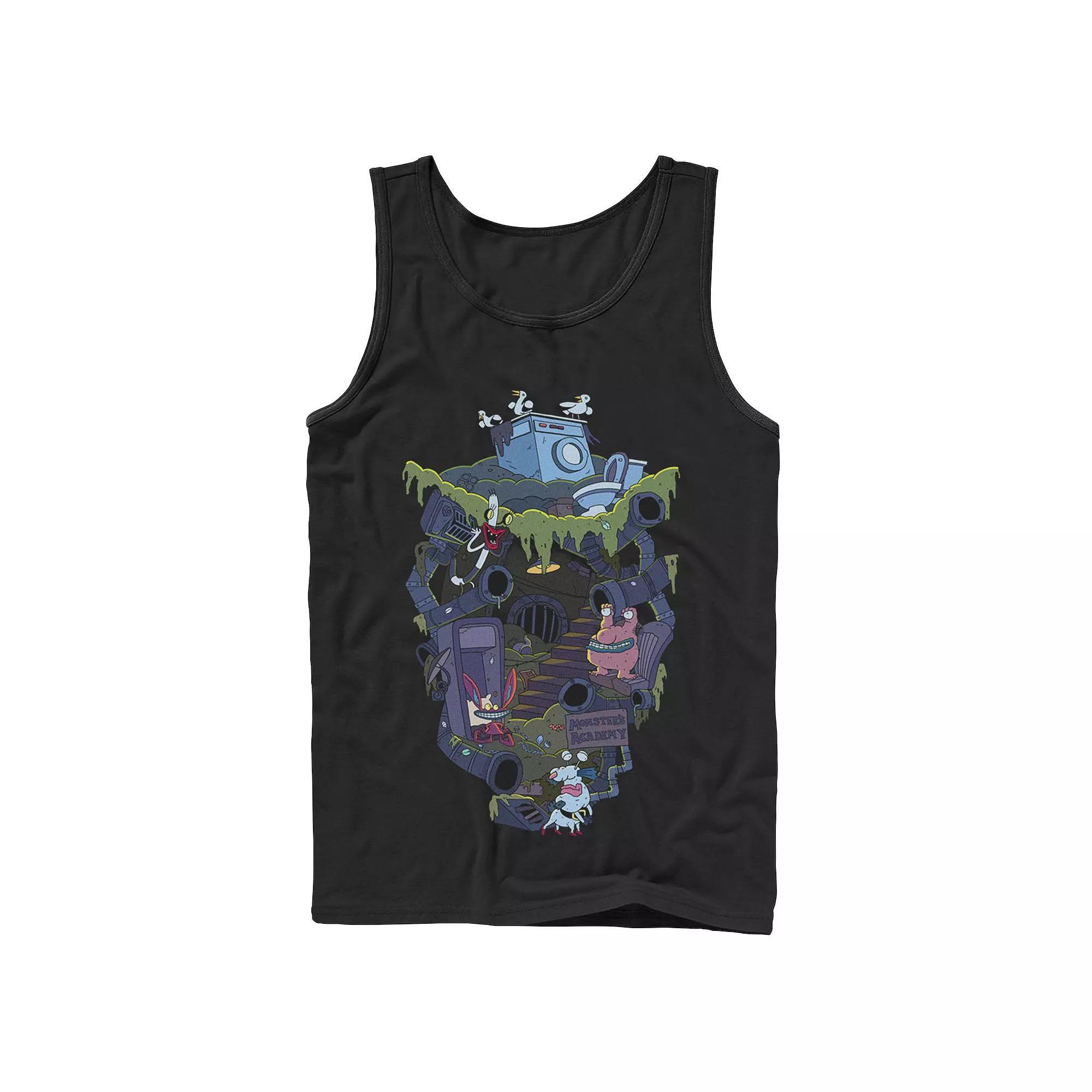 Mens Nickelodeon Aaahh!!! Real Monsters Underground Academy Tank Top Product Image