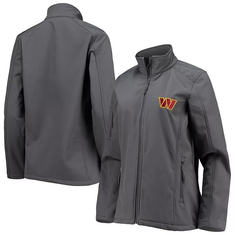Women's Dunbrooke Gray Washington Commanders Sonoma Softshell Full-Zip Jacket, Size: Medium, Wft Grey Product Image