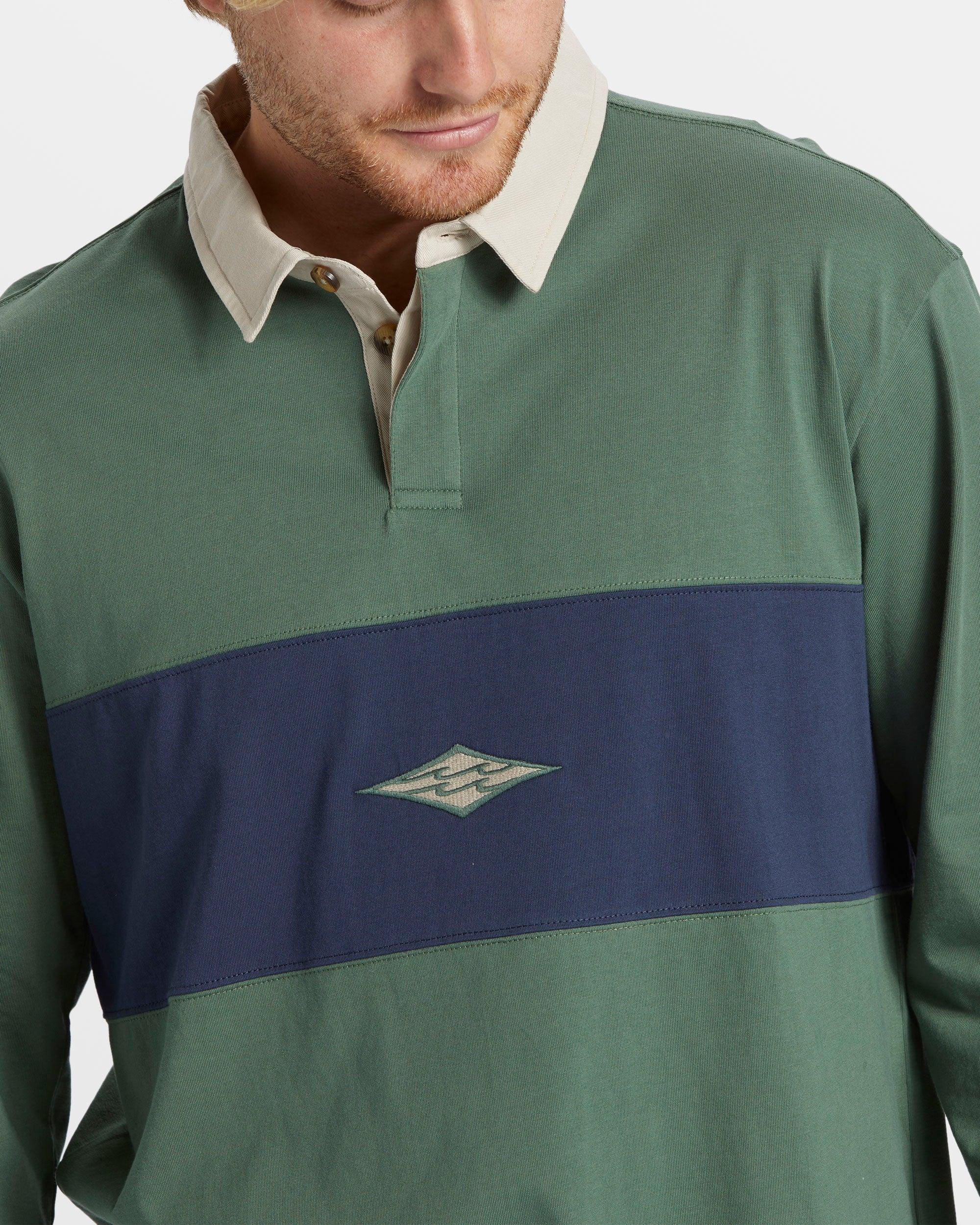 Neutron Long Sleeve Polo T-Shirt - Hunter Male Product Image