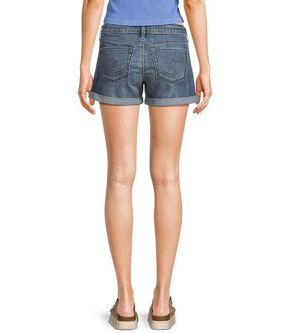 Silver Jeans Co. Suki Mid Rise Curvy-Fit Shorts Product Image